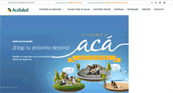 Desktop Screenshot of acasalud.com.ar